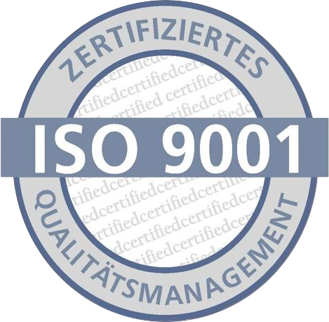 ISO 9007 zertifiziertes Qualitätsmanagement